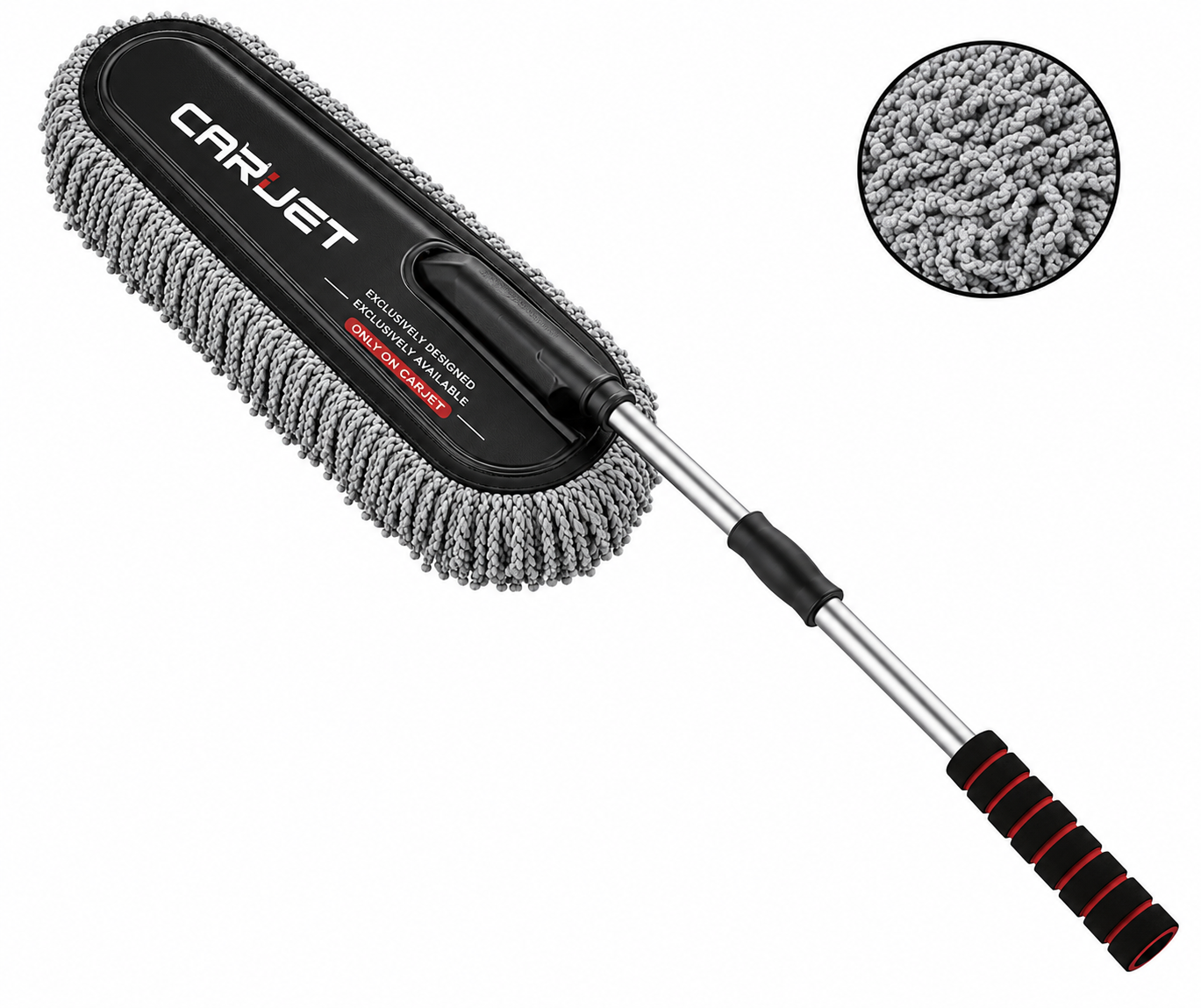 CARJET™ PRO Car Duster - Lint-Free & Scratch-Free Car Cleaner Brush with Long Handle