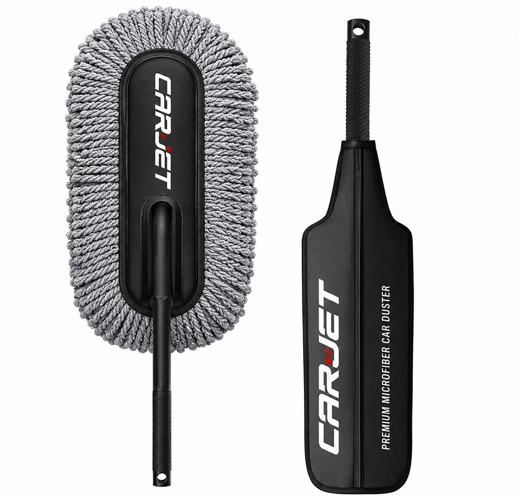 CARJET™ PRO Car Duster - Lint-Free & Scratch-Free Car Cleaner Brush with Long Handle